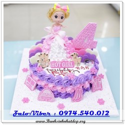 Mẫu Bánh Sinh Nhật Đẹp - A1498